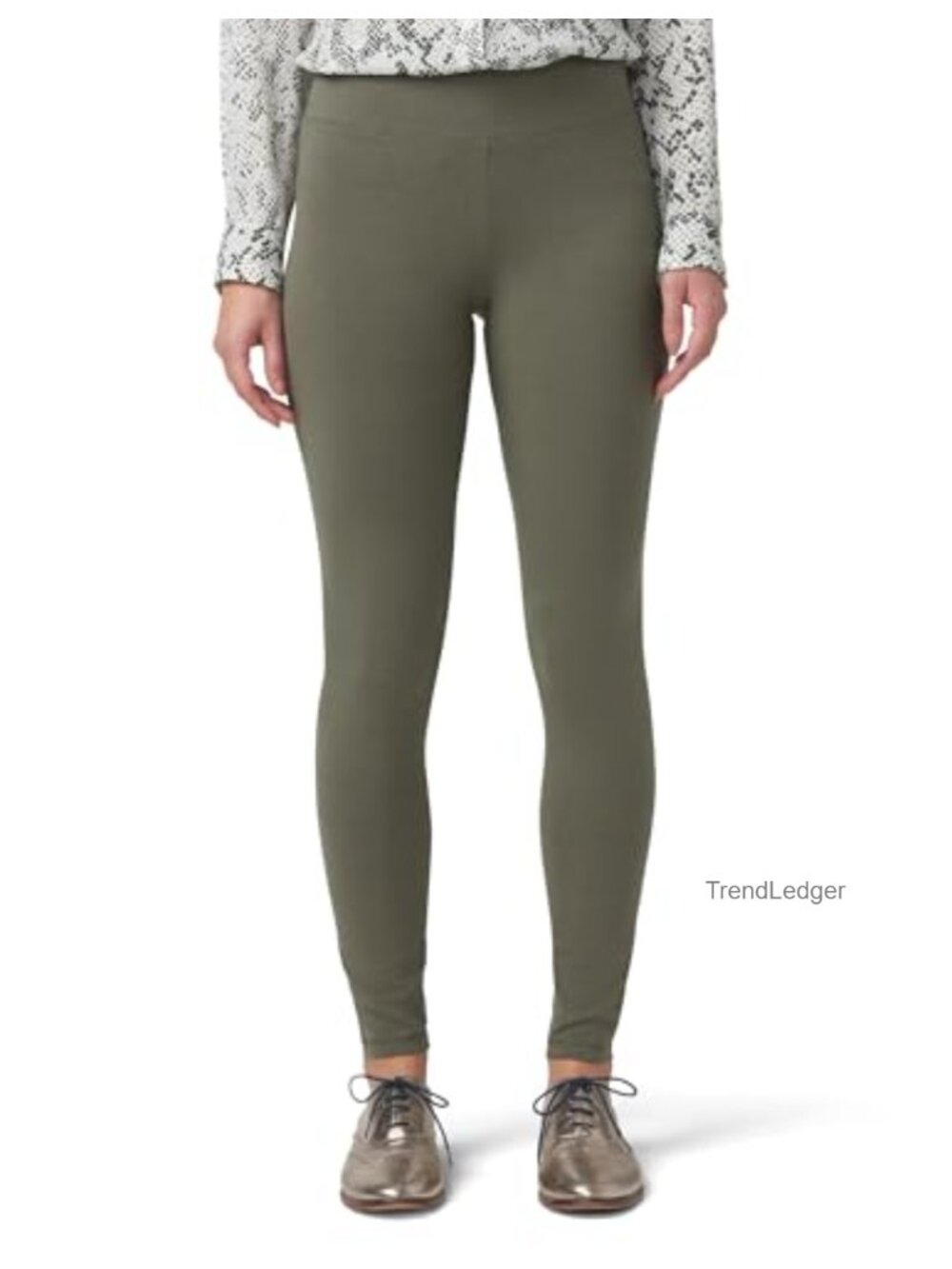Cotton Ultra Legging with Wide Waistband - Full Length Women's
